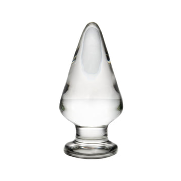 Large Plug Shaped Glass