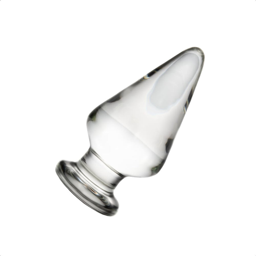 Large Plug Shaped Glass