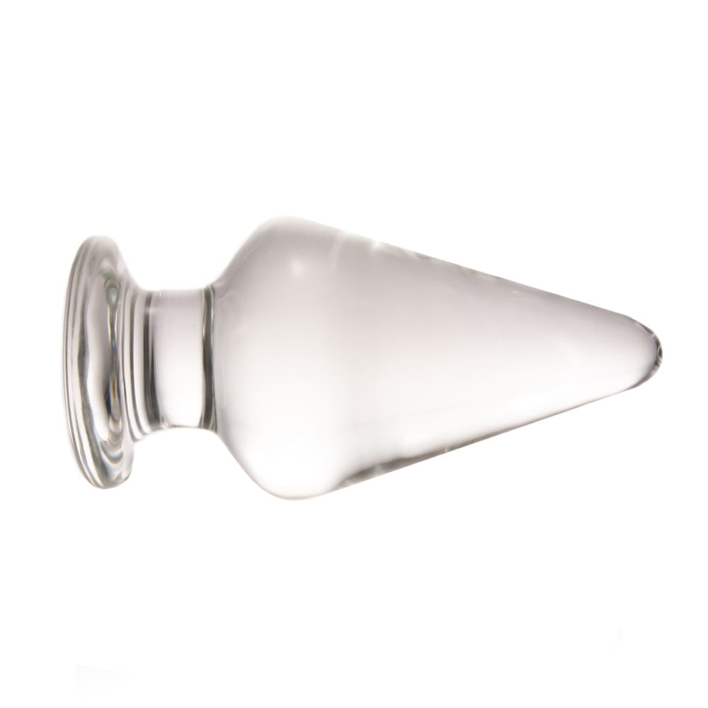Large Plug Shaped Glass