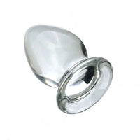 Giant Clear Anal Glass Toy