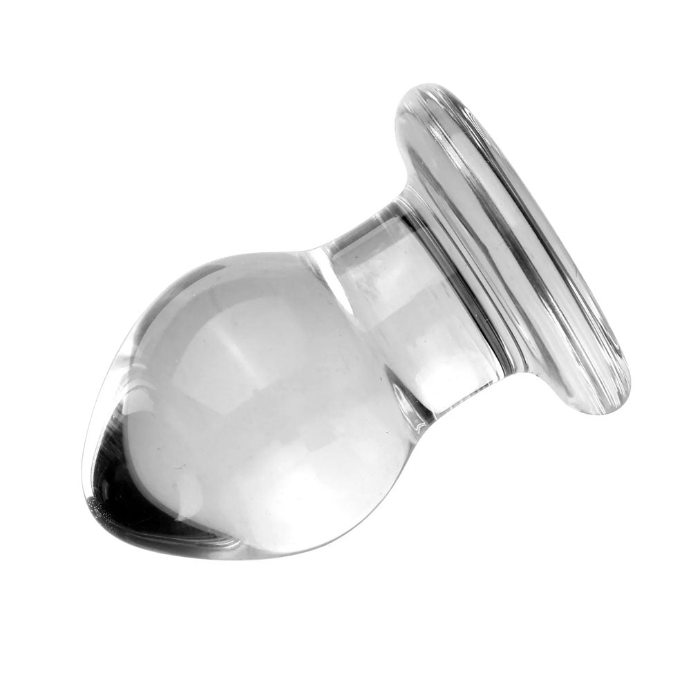Giant Clear Anal Glass Toy
