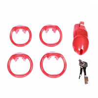 Red Rocket Chastity Cage