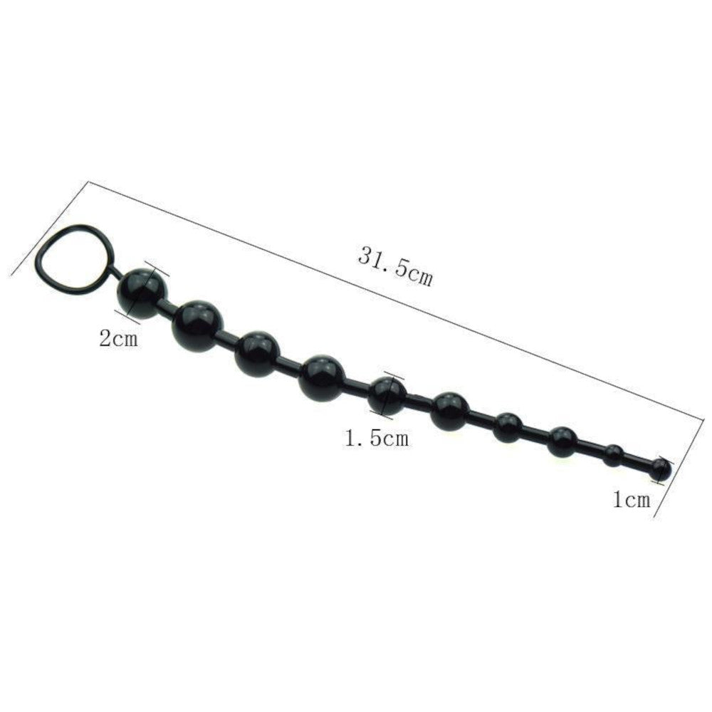 Long Silicone Anal Beads