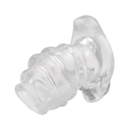 Ribbed Silicone Tunnel Plug