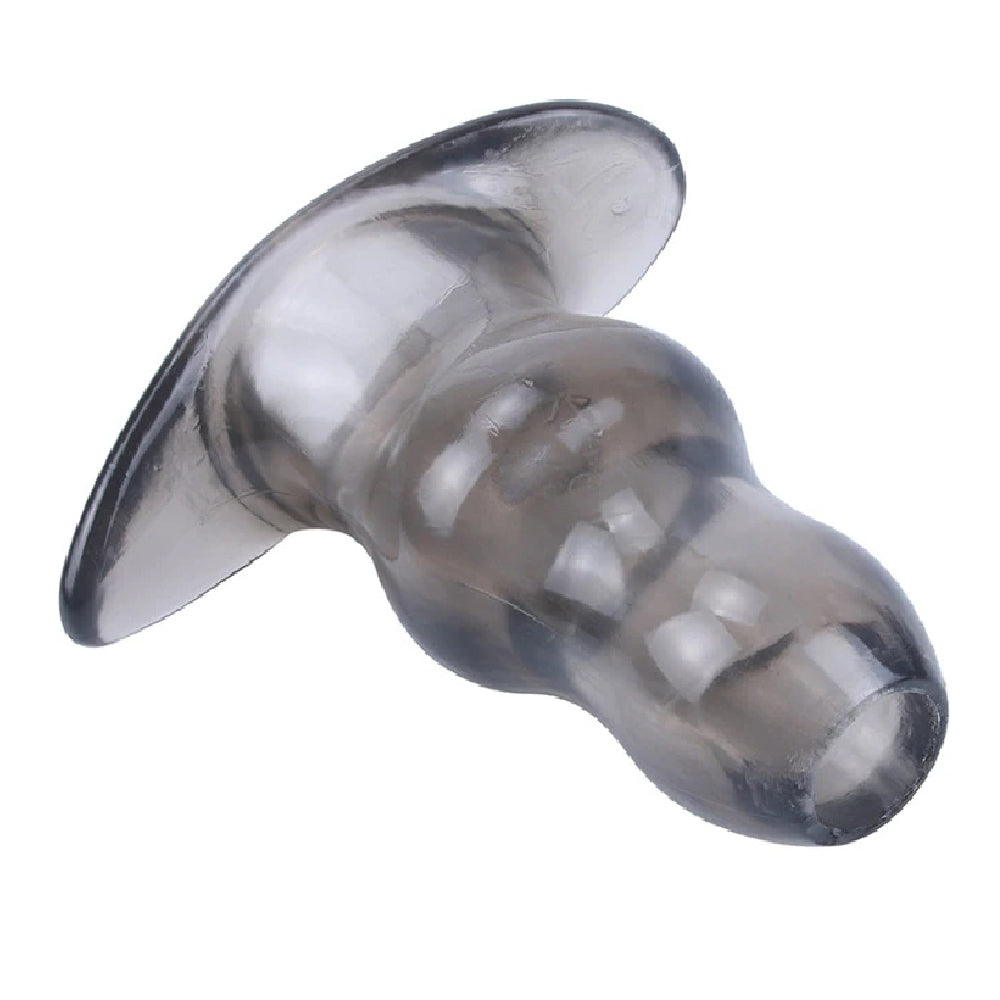 Gray Silicone Hollow Plug