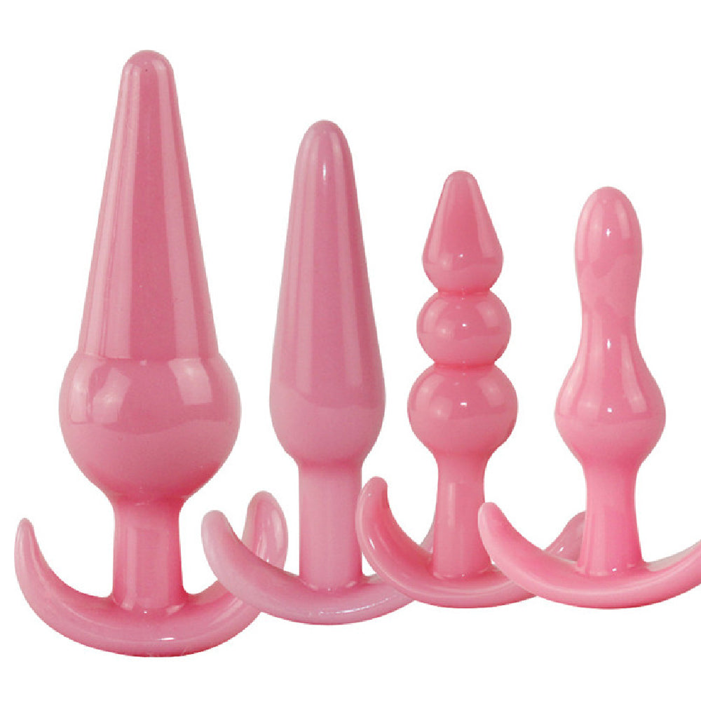 Plug-Shaped Silicone Accessory In 4 Shapes