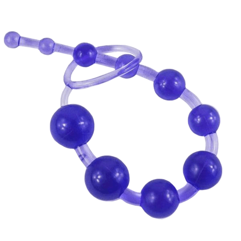 Long Silicone Anal Beads