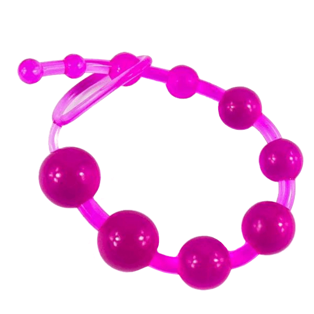 Long Silicone Anal Beads