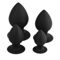 Sleek Black Silicone Plug