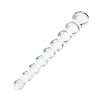 Beaded Glass Anal Dildo