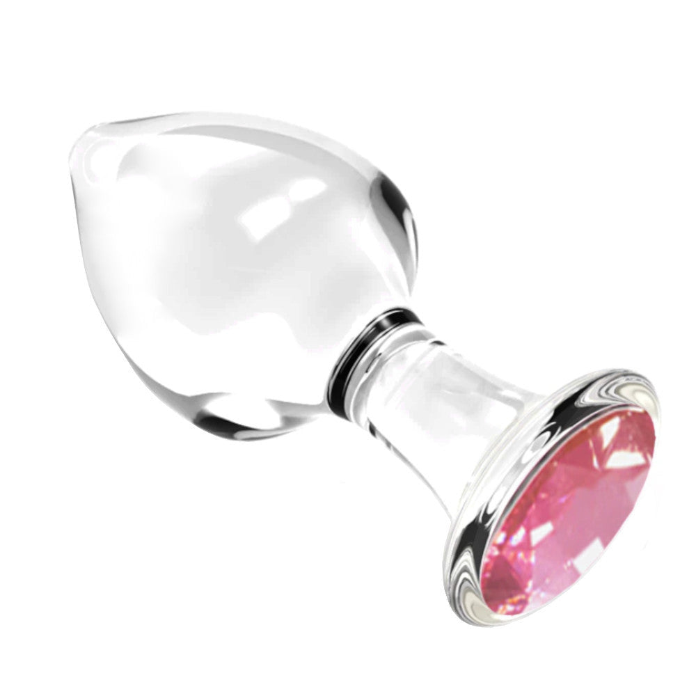 Jeweled Glass Plug Set (3 Piece)