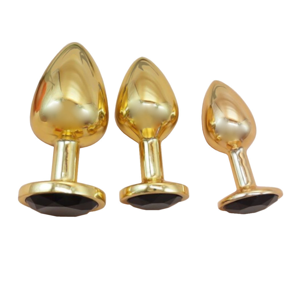 Gold Jeweled Butt Plug