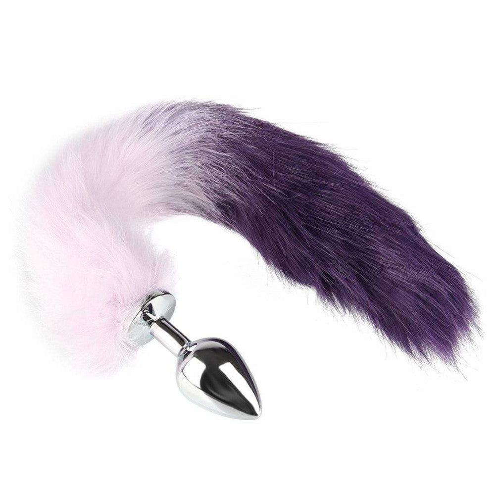 Purple Cat Tail Plug 15"