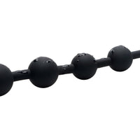 13" Silicone Anal Beads with Dual Pull Rings