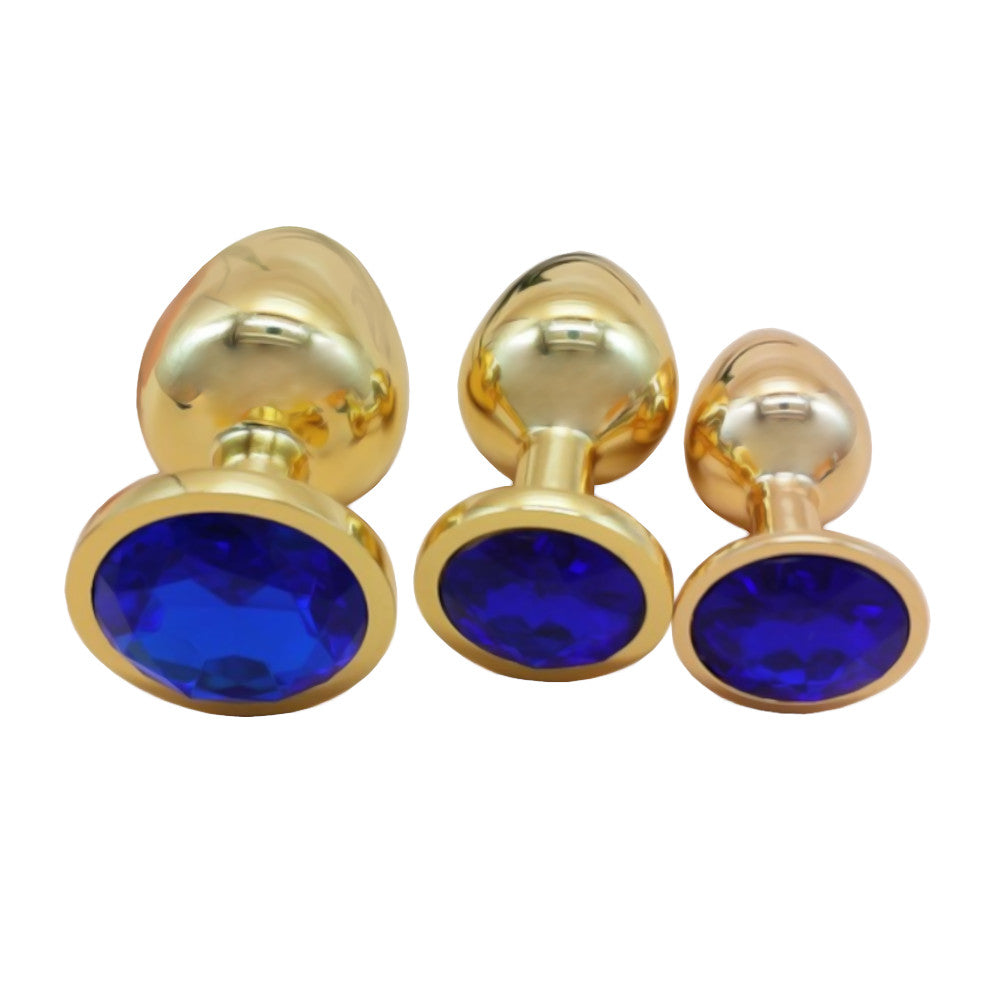 Gold Jeweled Plug