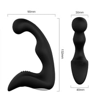 Silicone Anal Vibrating Prostate Massager