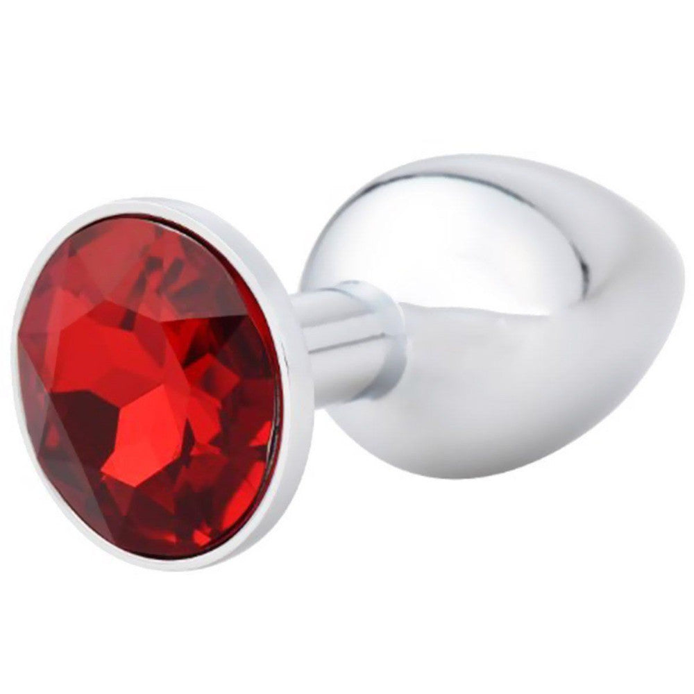 Elegant Gemmed Steel Plug – Love Plugs UK