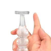 Glass Anal Bead Plug