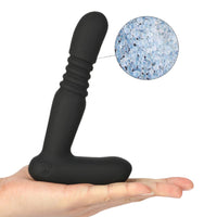 Fiery 9-Speed Thrusting Anal Vibrator