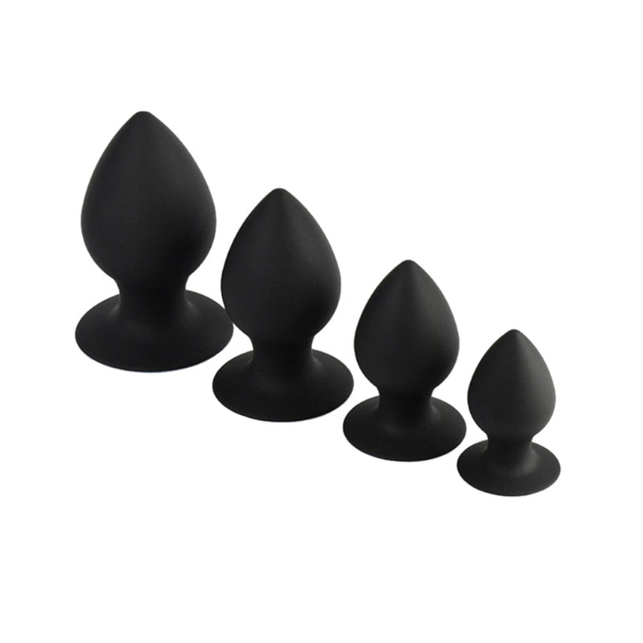 Silicone Butt Plug Training - 4 Sizes to choose from