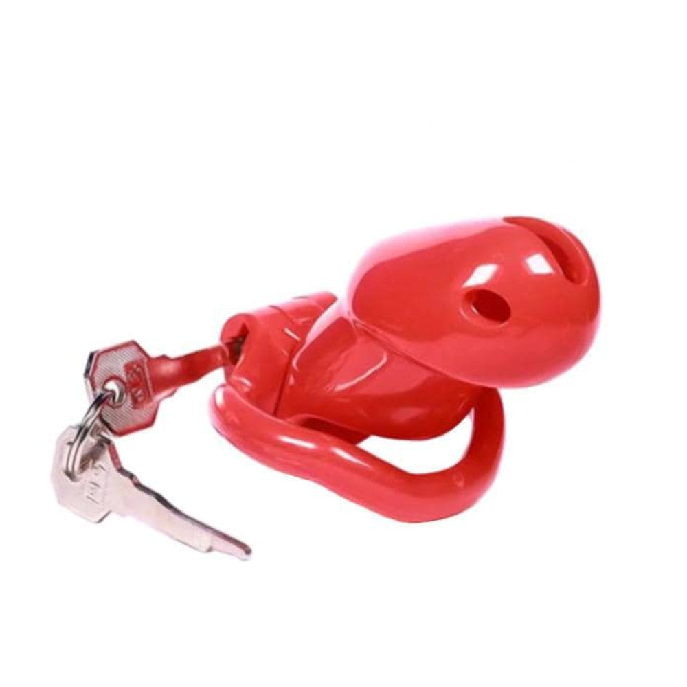 Red Rocket Chastity Cage