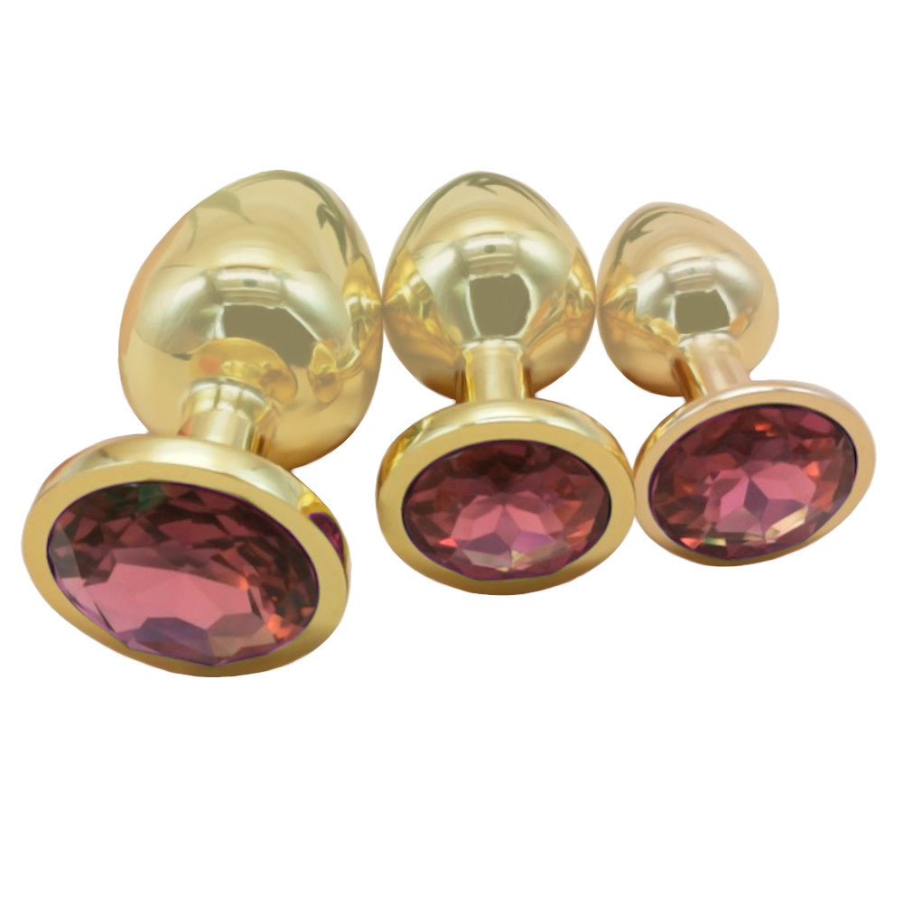 Gold Jeweled Plug