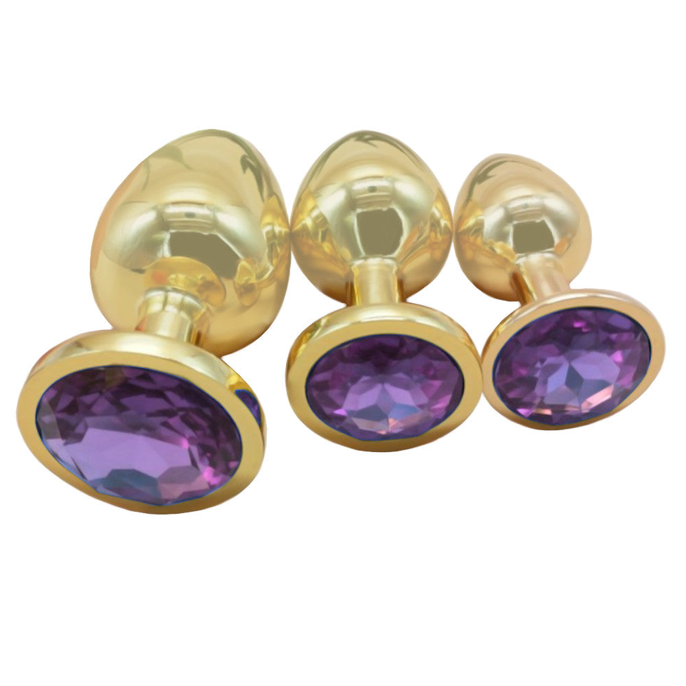 Gold Jeweled Plug