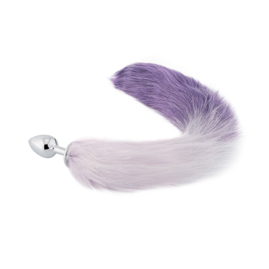 Purple Wolf Tail Plug 16"