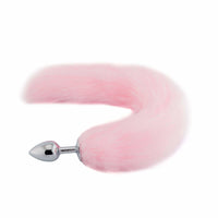 Pink Fox Tail With Plugging Tip