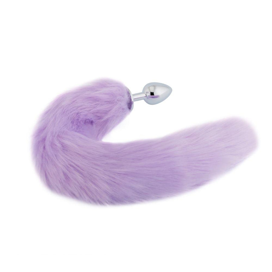 Purple Cat Tail Plug 16"