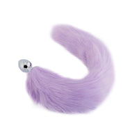 Purple Cat Tail Plug 16"