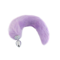 Purple Cat Tail Plug 16"