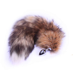 Fox Tail Plug, Brown 17"