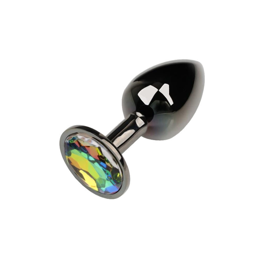 Iridescent Gunmetal Princess Plug Set (3 Piece)