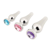 Tapered Steel Jeweled Plug Set (3 Piece)