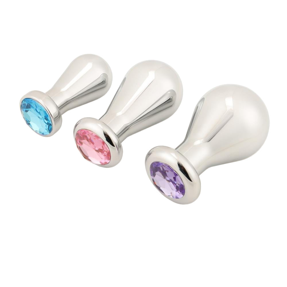 Jeweled Bulb Plug Set (3 Piece)