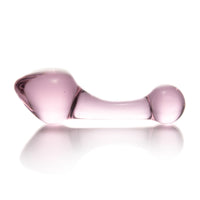 Pink Crystal Glass Plug Series