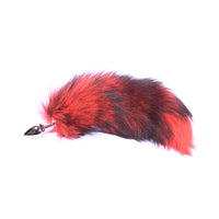 Red with Black Cat Tail, 16"