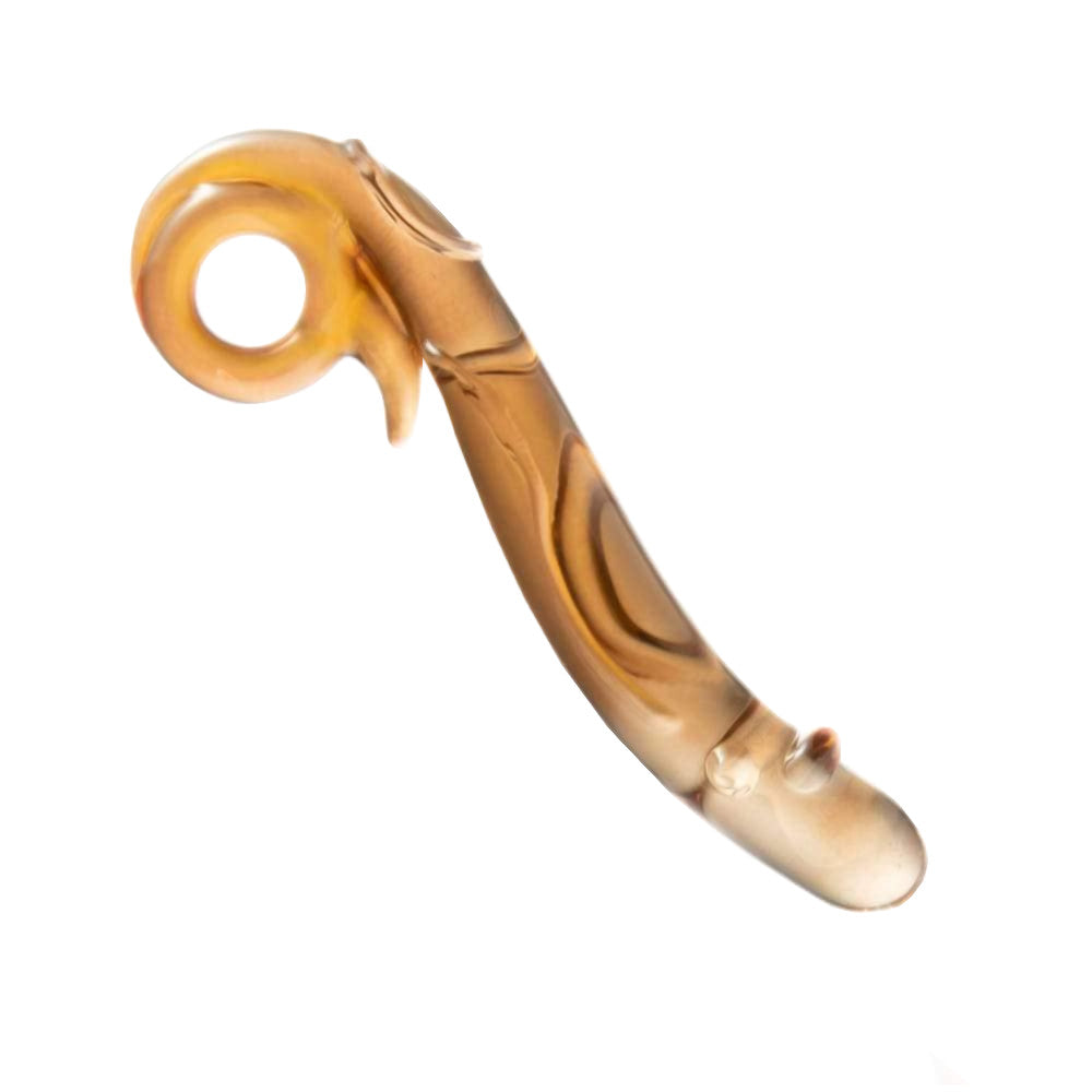 Golden Glass Dildo