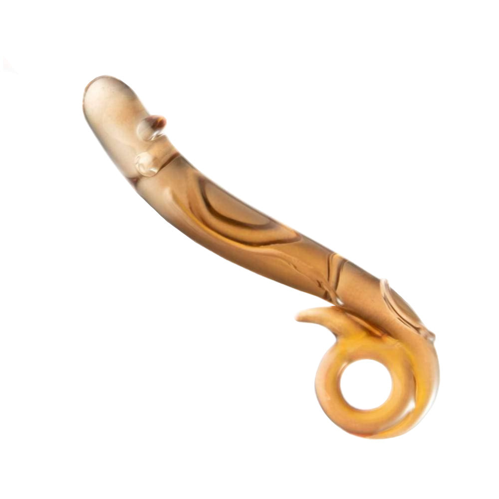 Golden Glass Dildo