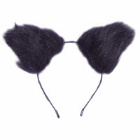 Black Cat Ear Headband