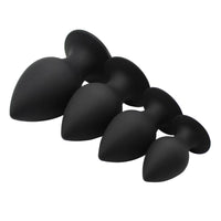 Sleek Black Silicone Plug