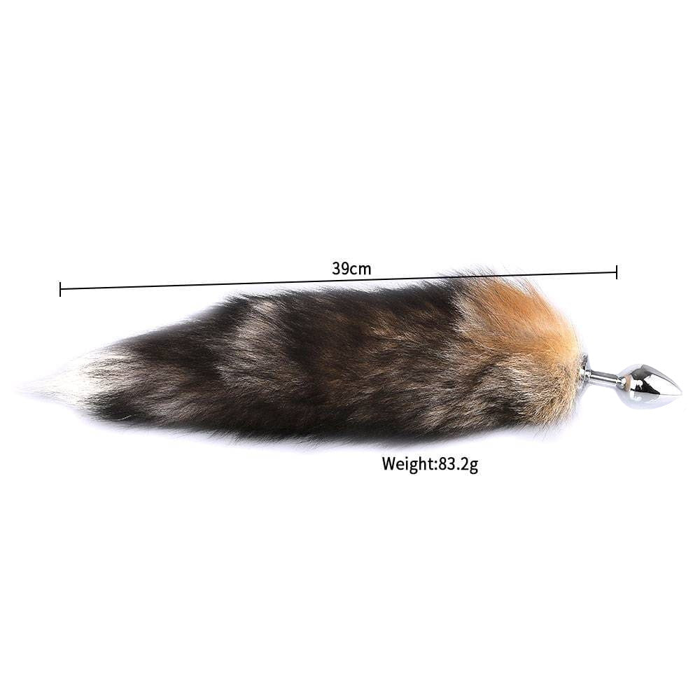 Beautifully Patterned Cat Tail With Sturdy Plug Tip