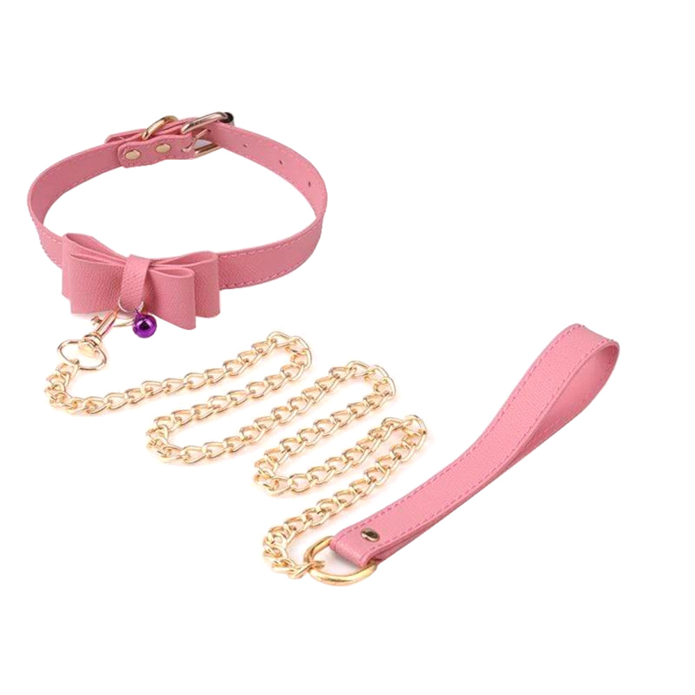 Well Behaved Cat Petplay Leash Collar