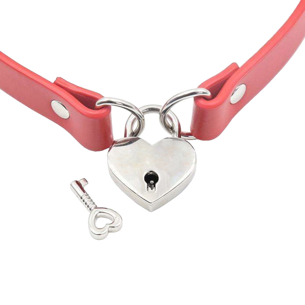 Lock my Heart BDSM Collar