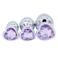 Keys To Princess's Heart Plug Set (3 Piece)