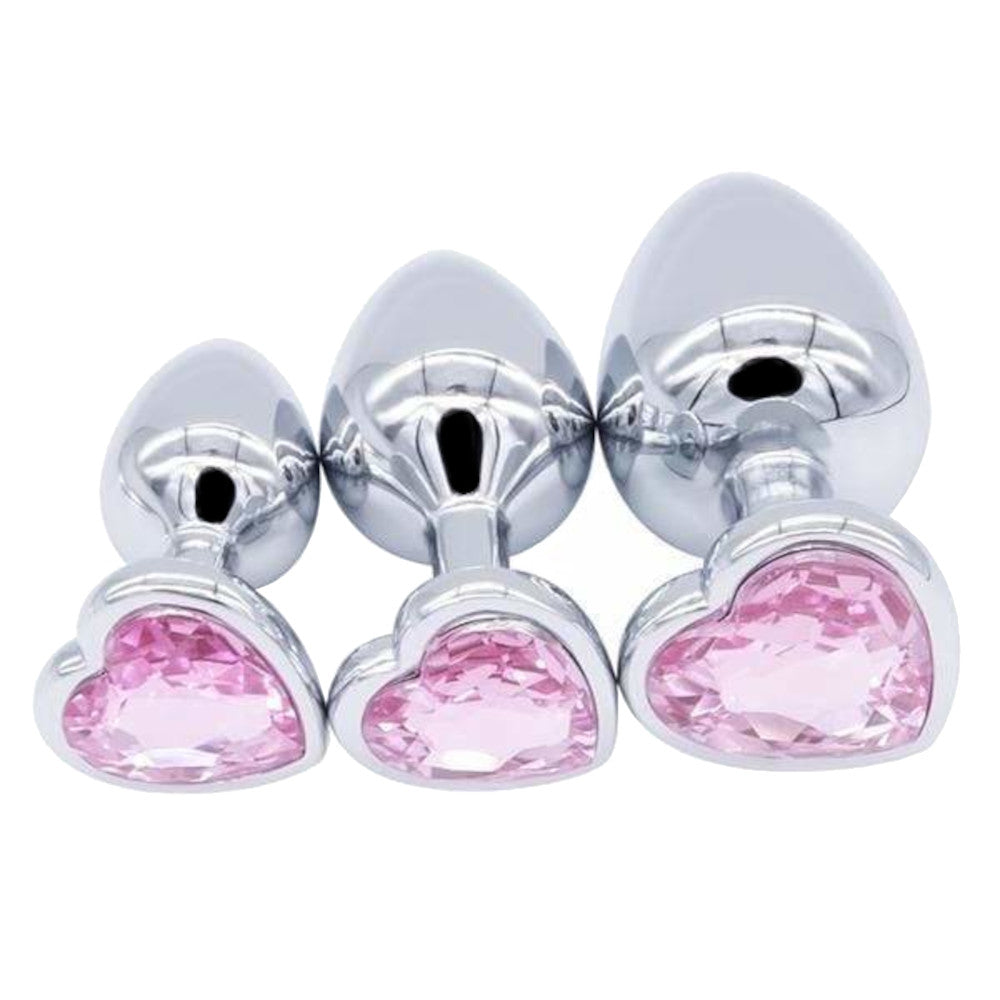 Keys To Princess's Heart Plug Set (3 Piece)