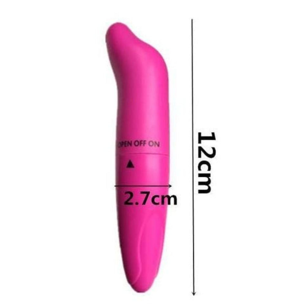 5.1" Classic Crystal Anal Plug with Extra Vibrator