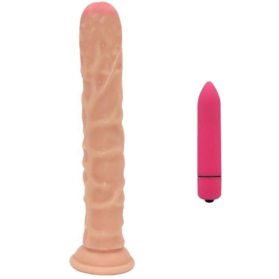Flexible Realistic Suction Cup Dildo
