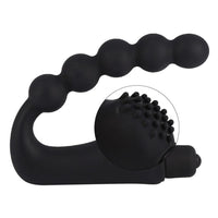 4" Silicone Waterproof Beads 10 Speed Prostate Massager